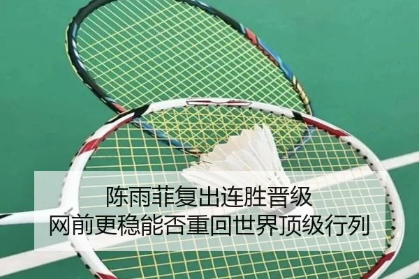 陈雨菲复出连胜晋级 网前更稳能否重回世界顶级行列